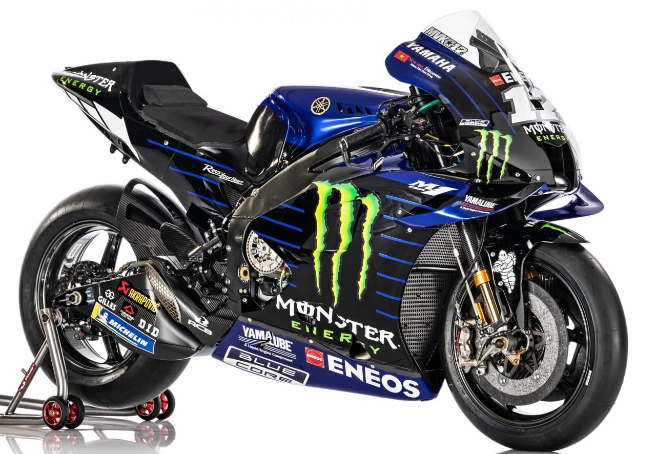 Yamaha Giới Thiệu Đôi Đua Và Xe Đua Cho Motogp 2020