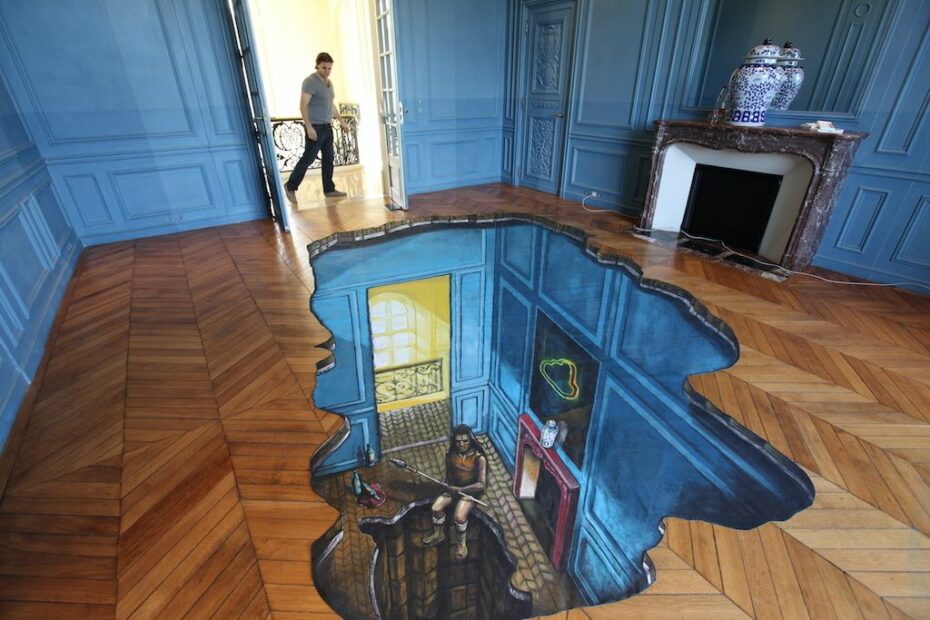 3D Art Floor Painting: Sự Sáng Tạo Vượt Trội Trên Sàn Nhà