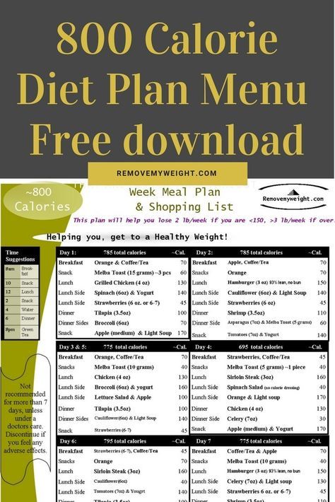 800 Calorie Diet Plan Menu Pdf - Free Download | 800 Calorie Diet, 800  Calorie Diet Plan, Diet Plan Menu