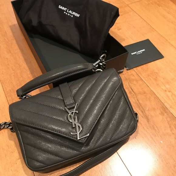 Ysl Mini College Bag: Túi Xinh Xắn Cho Nàng Đi Học