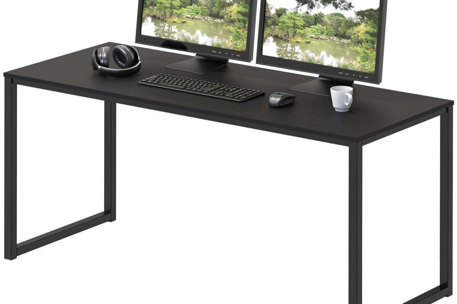 Shw Home Office Computer Desk, Black, 48-Inch (121 Cm W X 60 Cm D) :  Amazon.Ca: Home