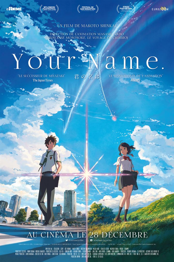 Your Name. (2016) - Imdb