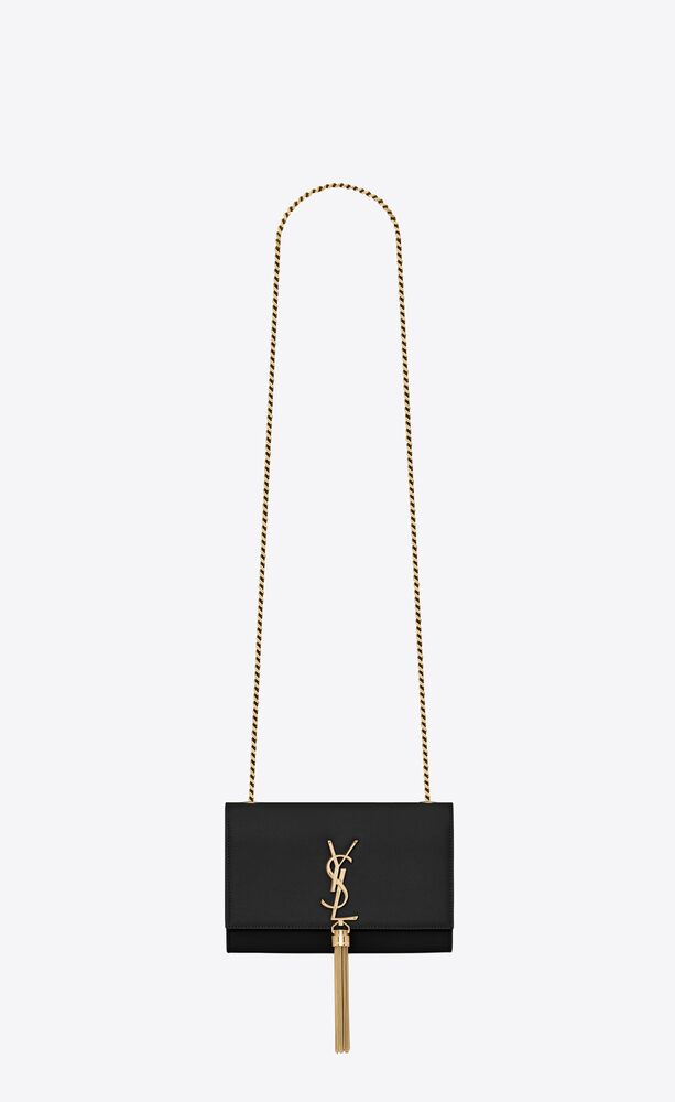 Small Kate Tassel In Grain De Poudre Embossed Leather | Saint Laurent | Ysl .Com