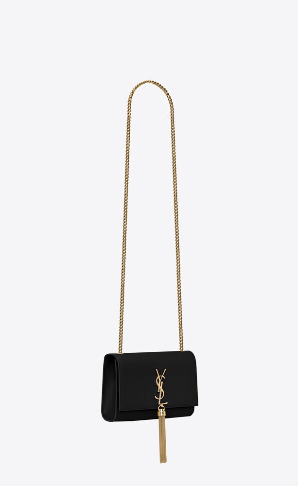 Small Kate Tassel In Grain De Poudre Embossed Leather | Saint Laurent | Ysl .Com