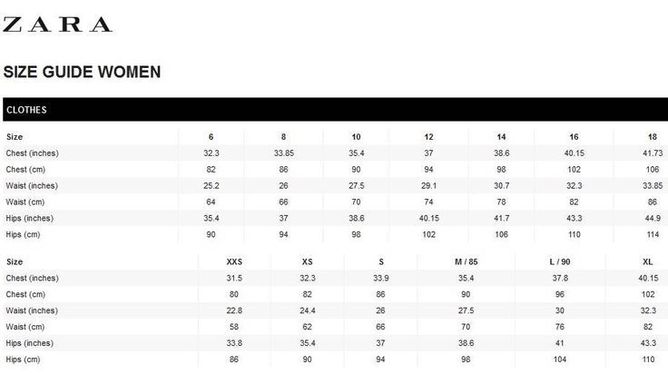 Zara Suit Size Chart: Hướng Dẫn Chọn Size Hoàn Hảo