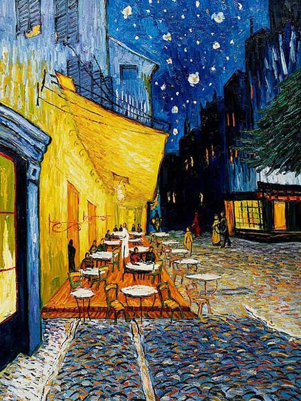 Yellow Cafe Van Gogh: Nét Đẹp Sáng Sủa Trong Một Góc Thơ Mộng