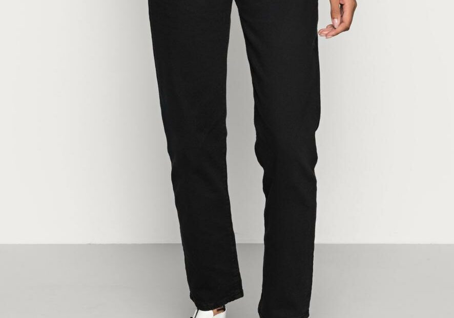 Levi'S® 501® Crop - Straight Leg Jeans - Black Heart/Black Denim -  Zalando.Co.Uk
