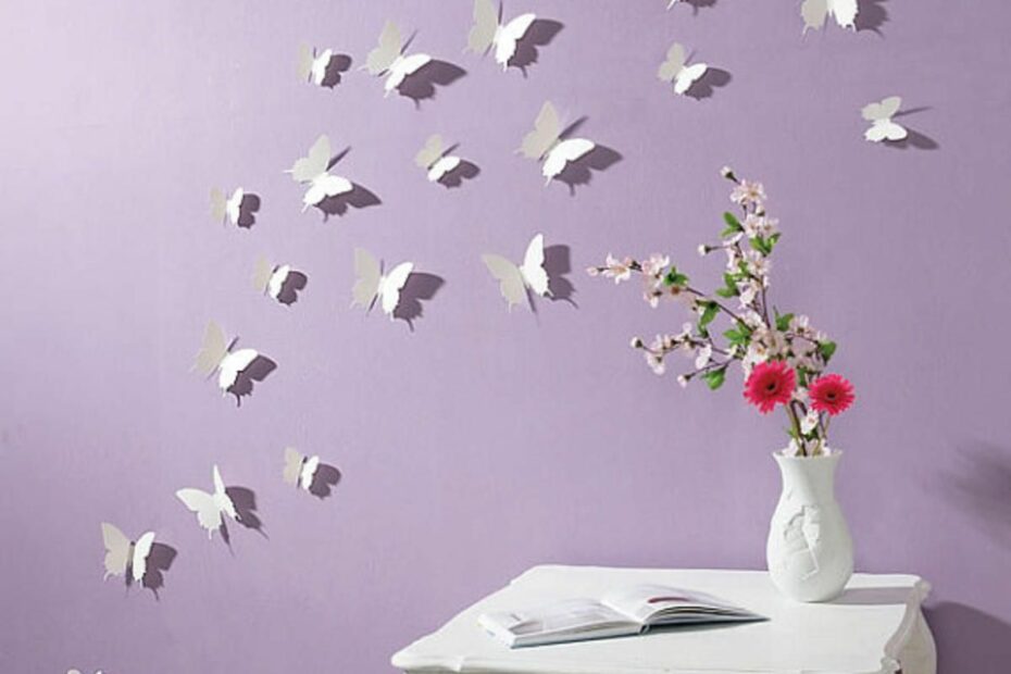 3D Butterfly Wall Art: Tạo Sự Phấn Khích Với Trang Trí Tường