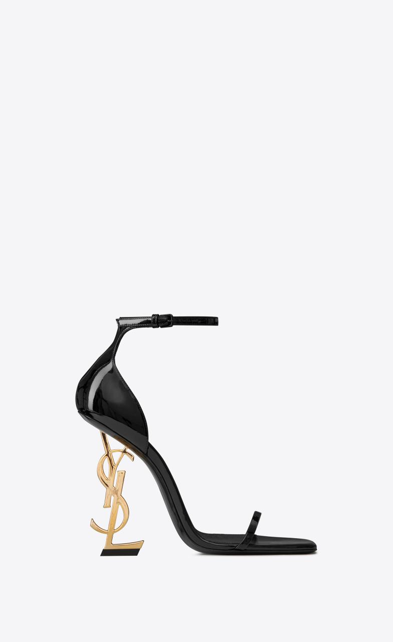 Opyum Sandals In Patent Leather | Saint Laurent | Ysl.Com