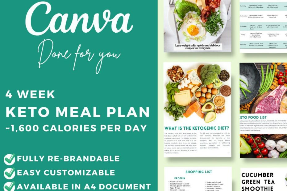 Top 57 4 Week Keto Meal Plan Update