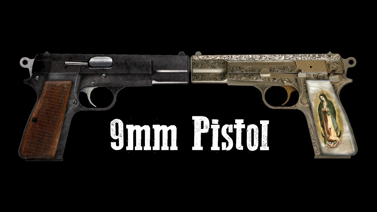Fallout: New Vegas Gun Guide - 9Mm Pistol - Youtube