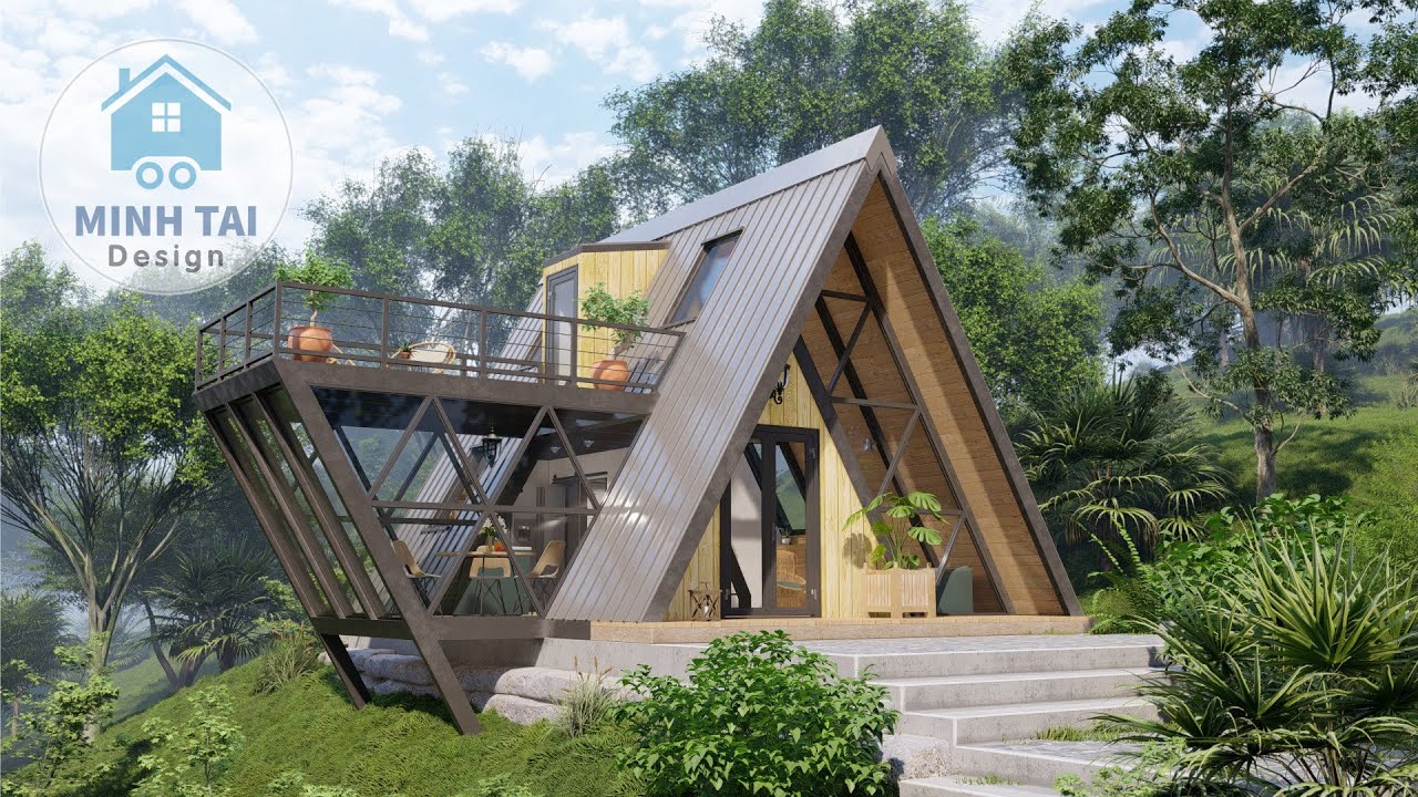A Frame House - Small House Design Ideas - Minh Tai Design 18 - Youtube