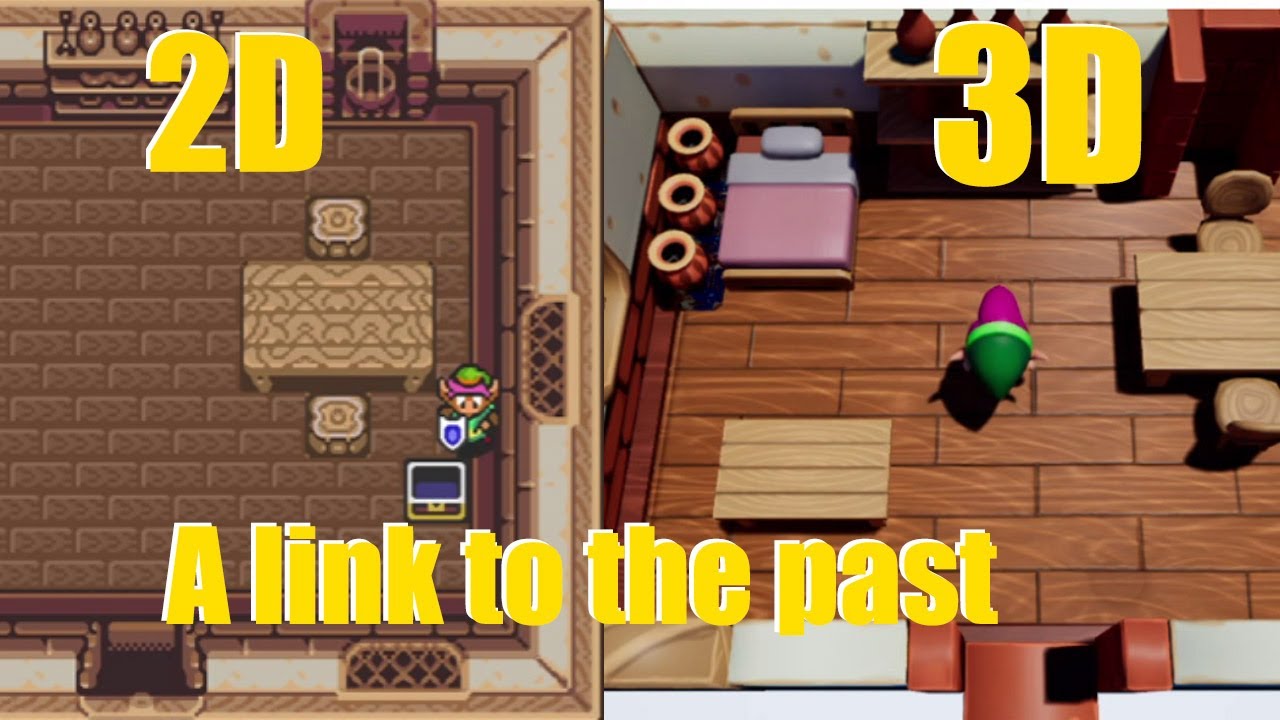 I Made Legend Of Zelda Link To The Past In 3D - Youtube