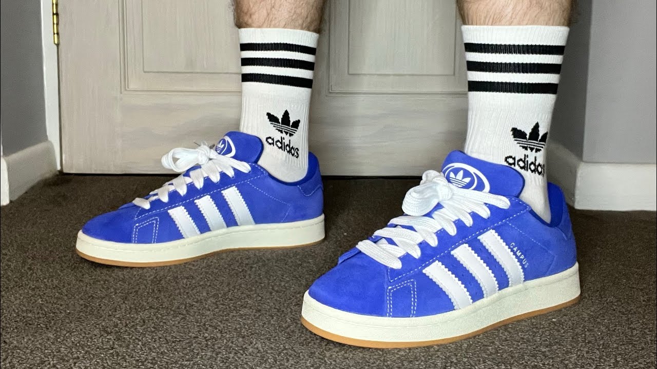 Adidas Originals Campus 00S “Semi Lucid Blue” On-Foot Review | Oscar Riley  - Youtube