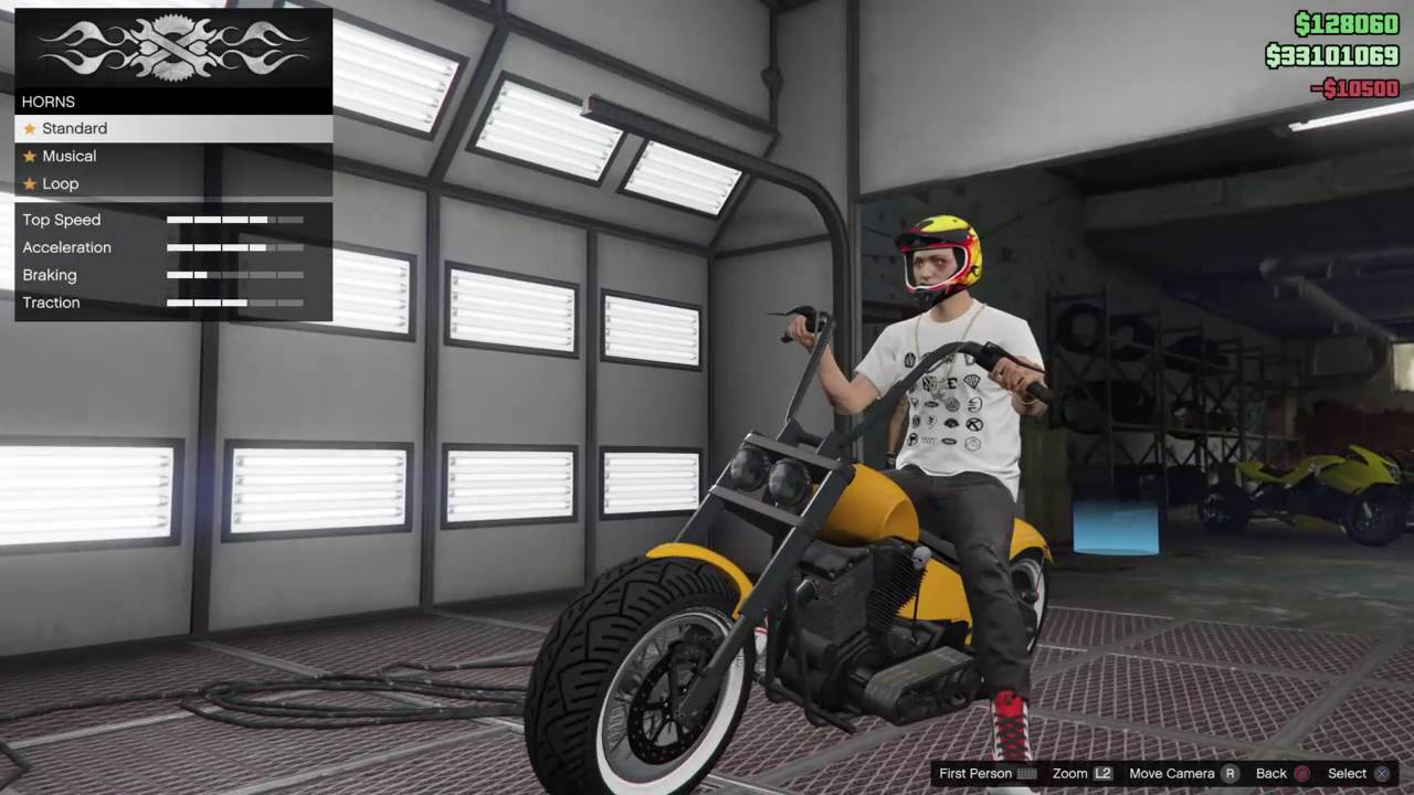 Gta 5 Dlc Vehicle Customization (Western Zombie Chopper) - Youtube