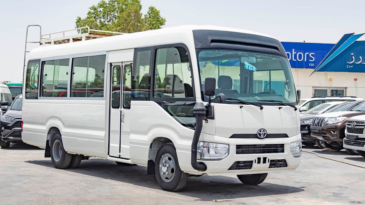 Lhd) Toyota Coaster 30 Seater 4.2D Brand New Ready For Export@Milelecorp -  Youtube