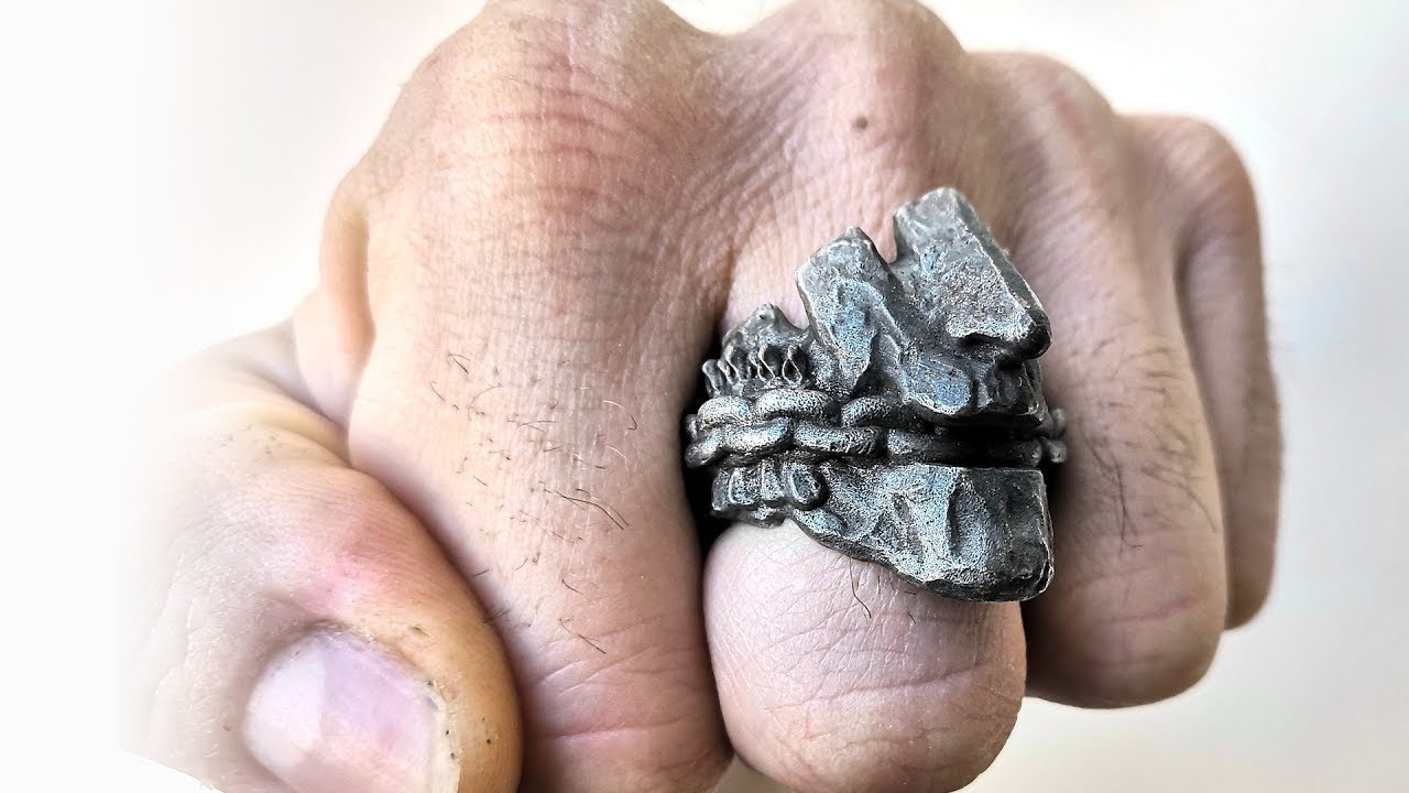 I Made 3D Printed Silver Rajada Ring - Youtube