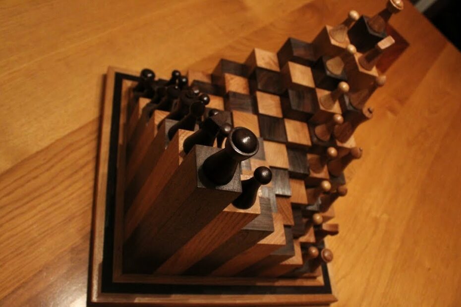 Top 44 3D Wooden Chess Board Update