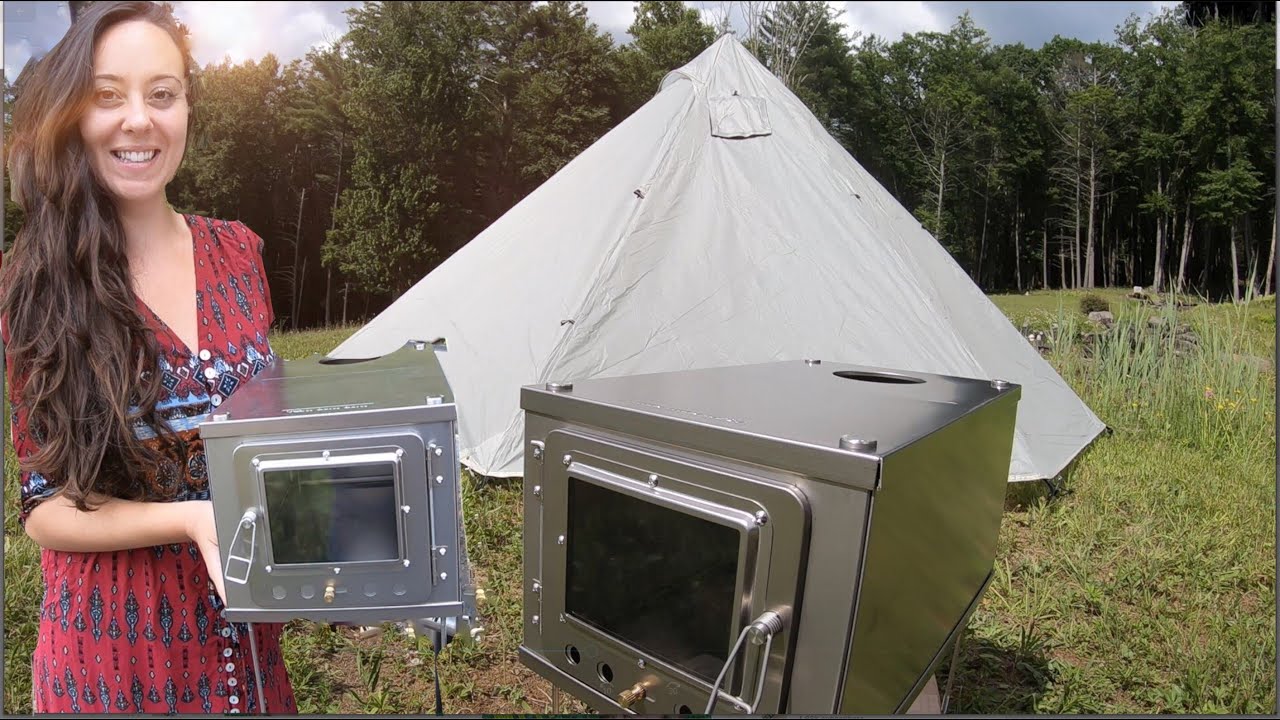 3W Titanium Tent Wood Stove - Youtube