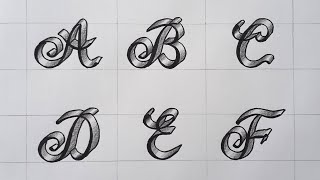 3D Calligraphy A To Z: Hướng Dẫn Từ A Đến Z