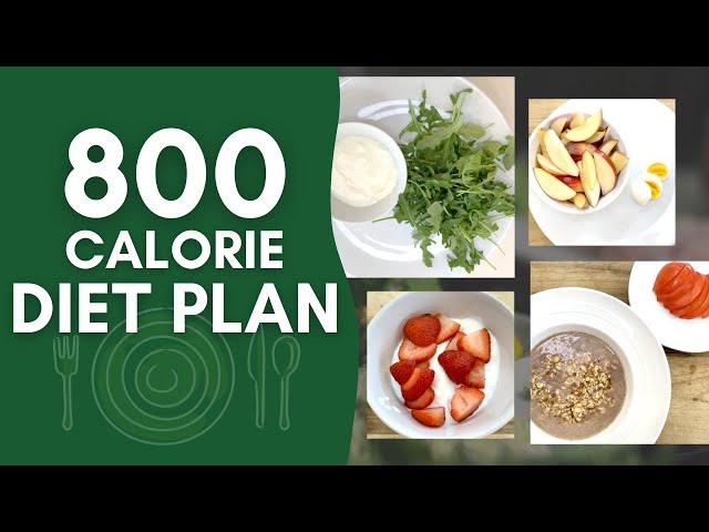 800 Calorie Diet Plan (7 Days With Recipes) By Diets Meal Plan - Youtube