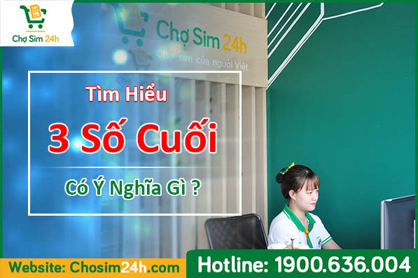 3 Số Cuối Có Số 3 Đẹ