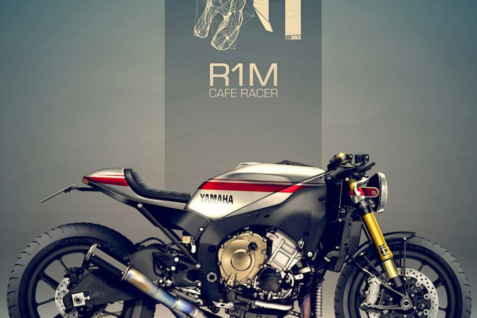 Yamaha R1M Café Racer By Holographic Hammer