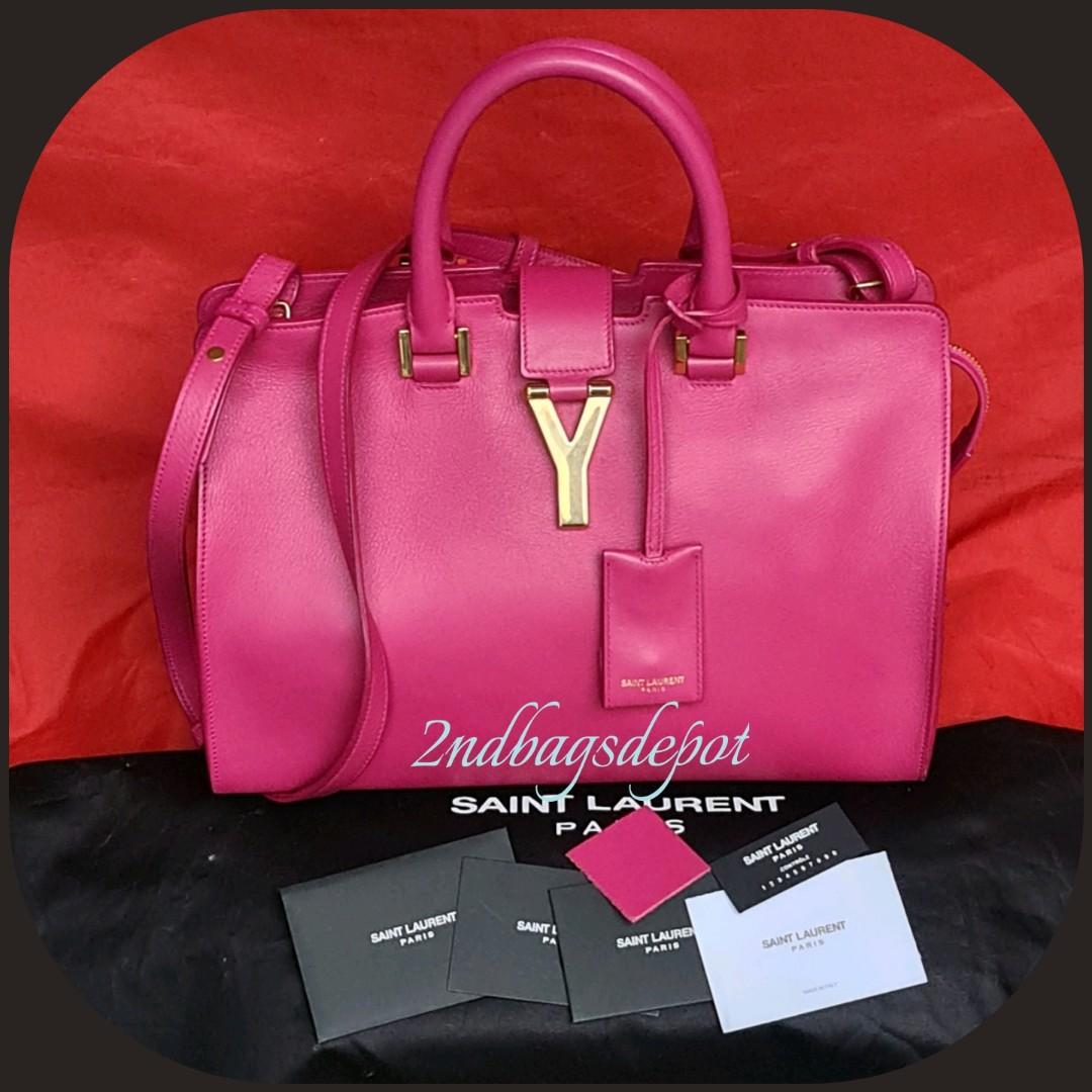 🛑Ysl Saint Laurent Sac Ligne Y Cabas Chyc Bag, Luxury, Bags & Wallets On  Carousell