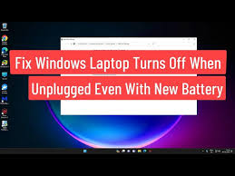 Laptop Powers Off When Unplugged: What’S Wrong?