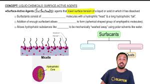 Why Do Amphipathic Molecules Line Up At A Water Surface?