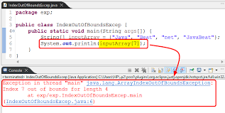 Java Try Catch Index Out Of Bounds: Handling Array Exceptions